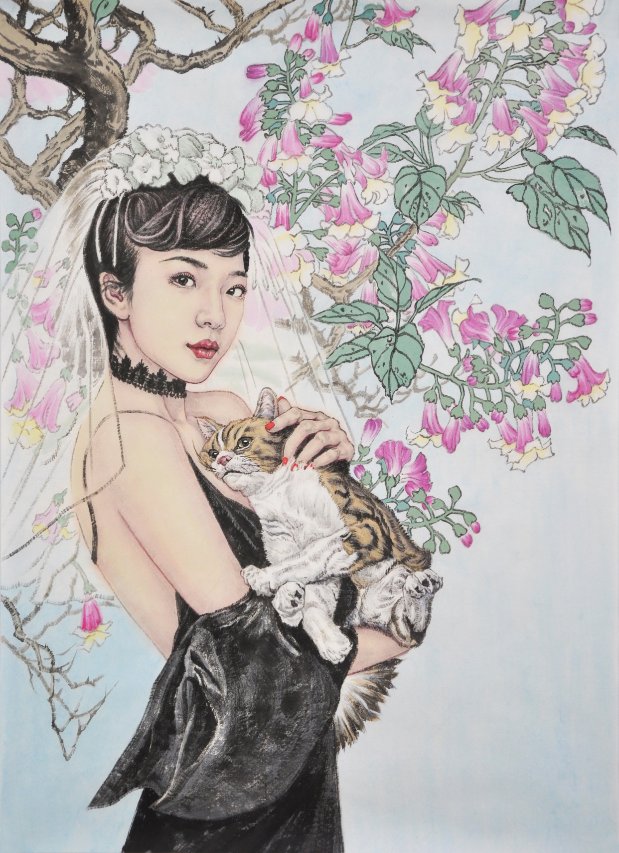 画家刘夏人物画作品集