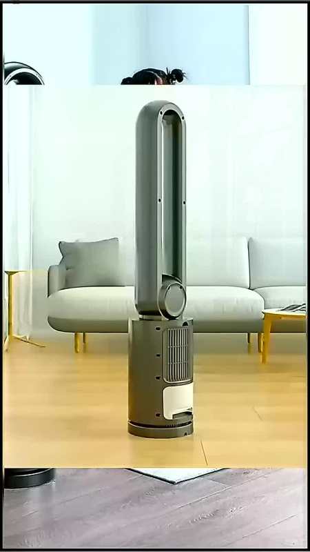 志高空调扇无叶风扇落地扇家用冷风扇塔扇直流变频uv灭菌智能-度小视