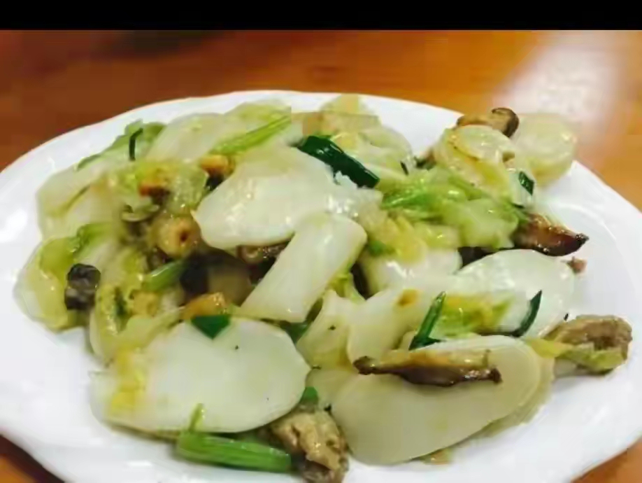 莆田风味美食之炒白 