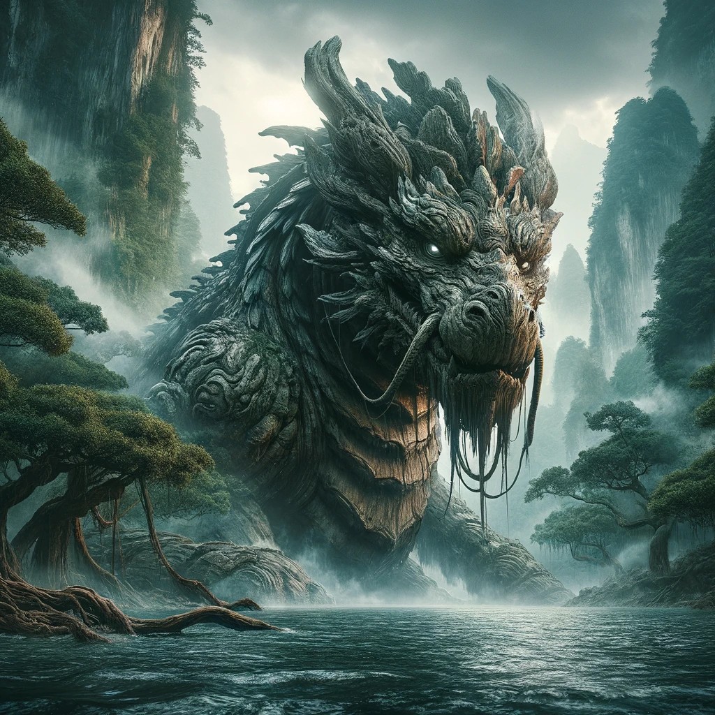 山海经神兽负屃