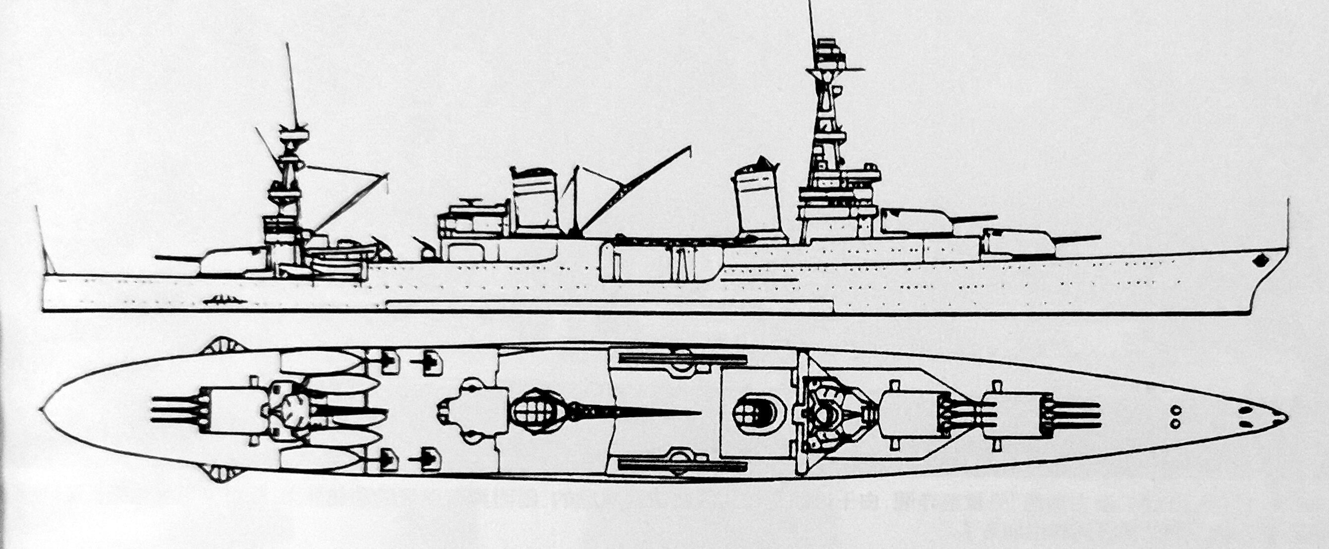 舰船欣赏:美国海军 北安普敦级重巡洋舰