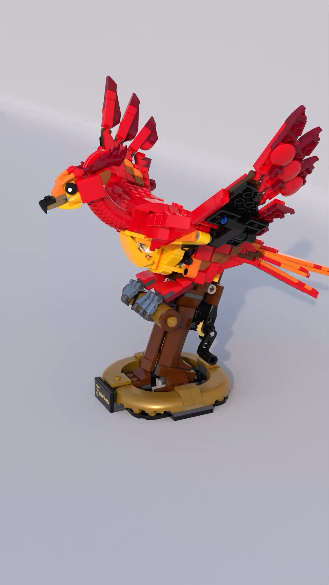 飞翔的乐高凤凰福克斯