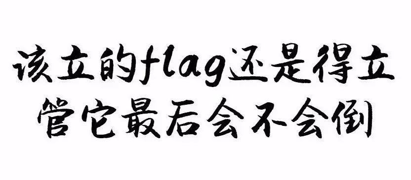 立的flag是什么意思英语(立flag英文什么意思)