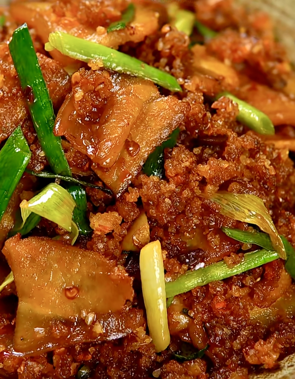 「武陵山珍」超级下饭的特色菜—渣海椒回锅肉