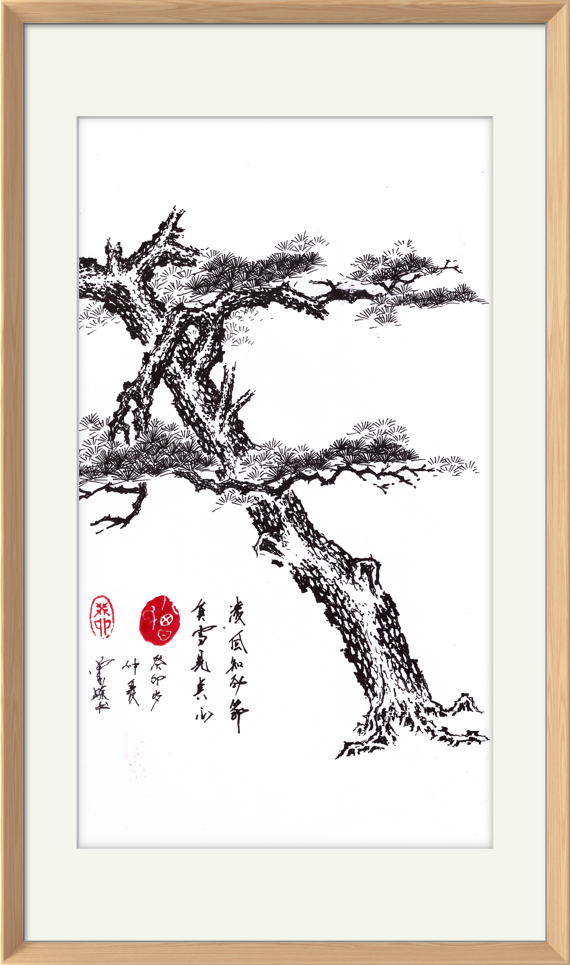 曾嵘钢笔画欣赏