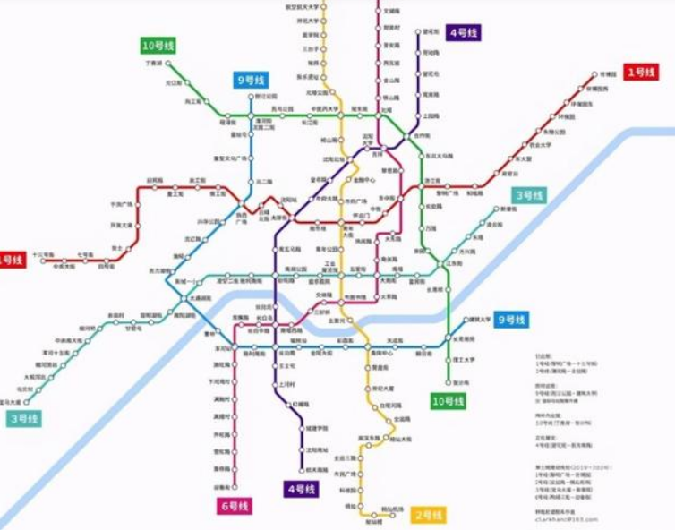 沈阳地铁6号线,规划"五纵"中的一条,预计2025年通车