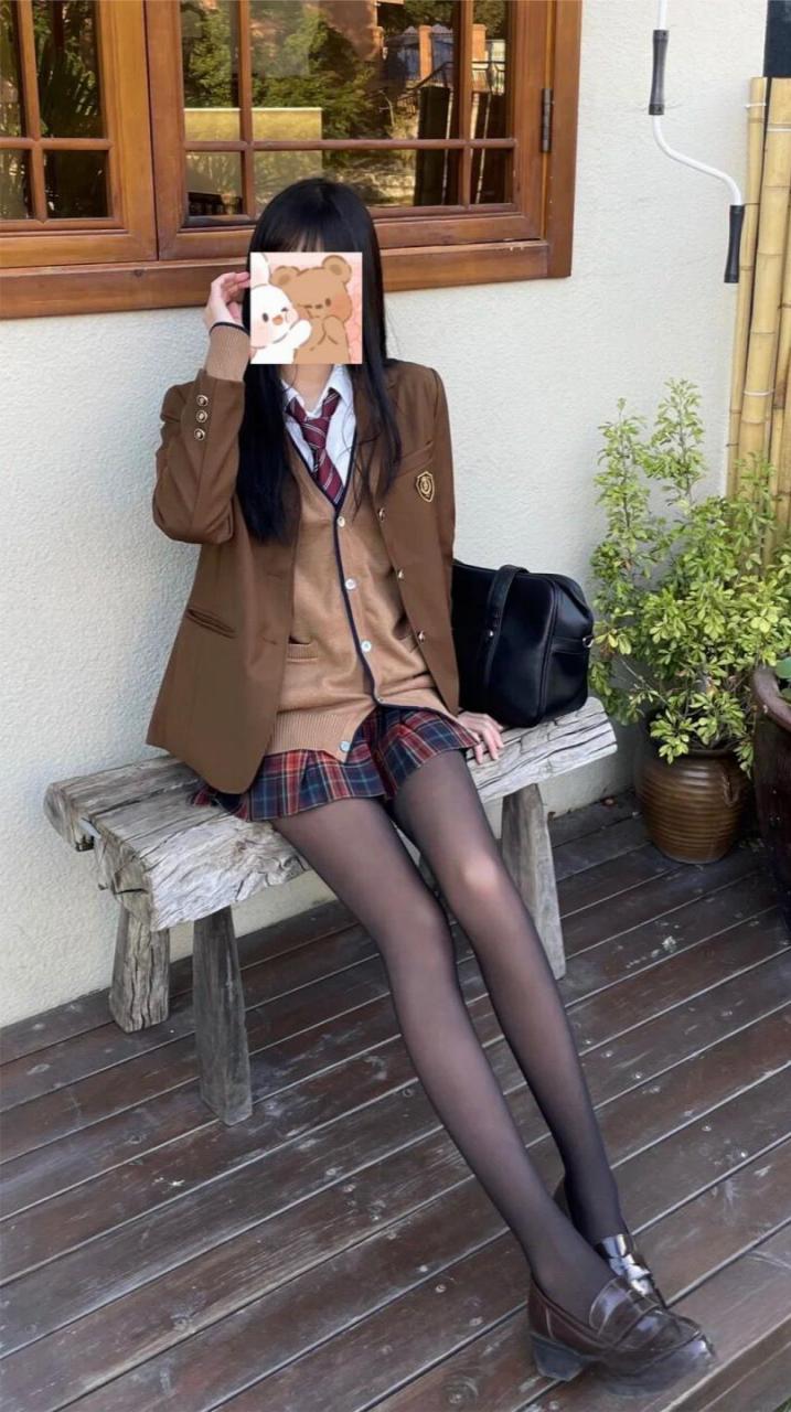 是你们喜欢的麻衣学姐的穿搭吗?#麻衣学姐# #jk制服# #黑丝