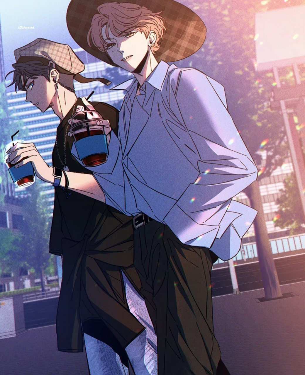 打工人急需 一个甜甜的拥抱 一杯苦苦的冰美式 一篇软乎乎的甜文 完美