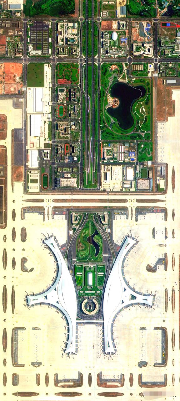 天府国际机场规划图片
