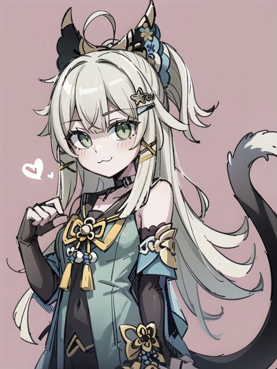 给「绮良良」喂食了一根小鱼干后,表情好像发生了奇怪的变化[握草]