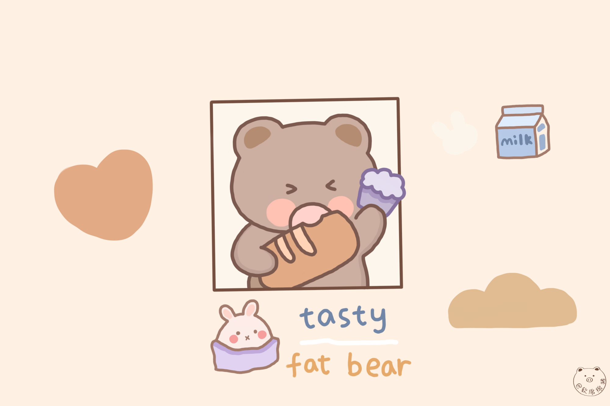 收藏已久的可爱系高清ipad壁纸