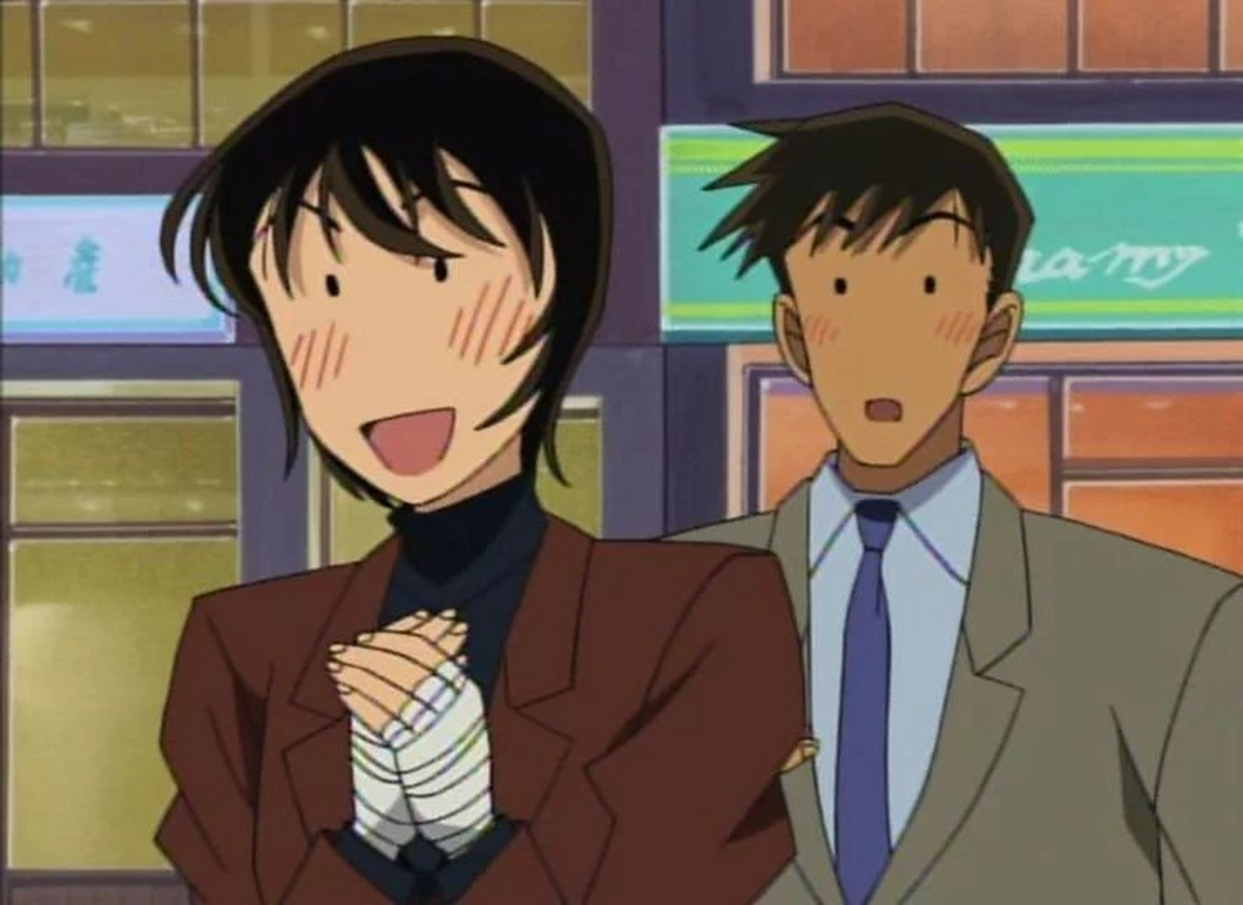 高木和佐藤哦#名侦探柯南