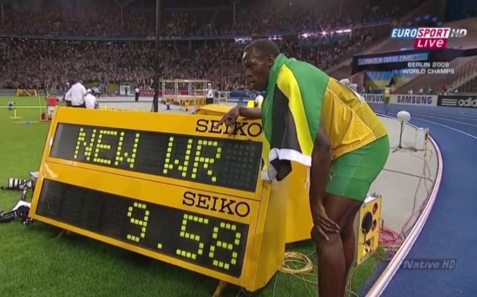 亚洲田径之光,100米亚洲纪录是多少,是谁创造的?