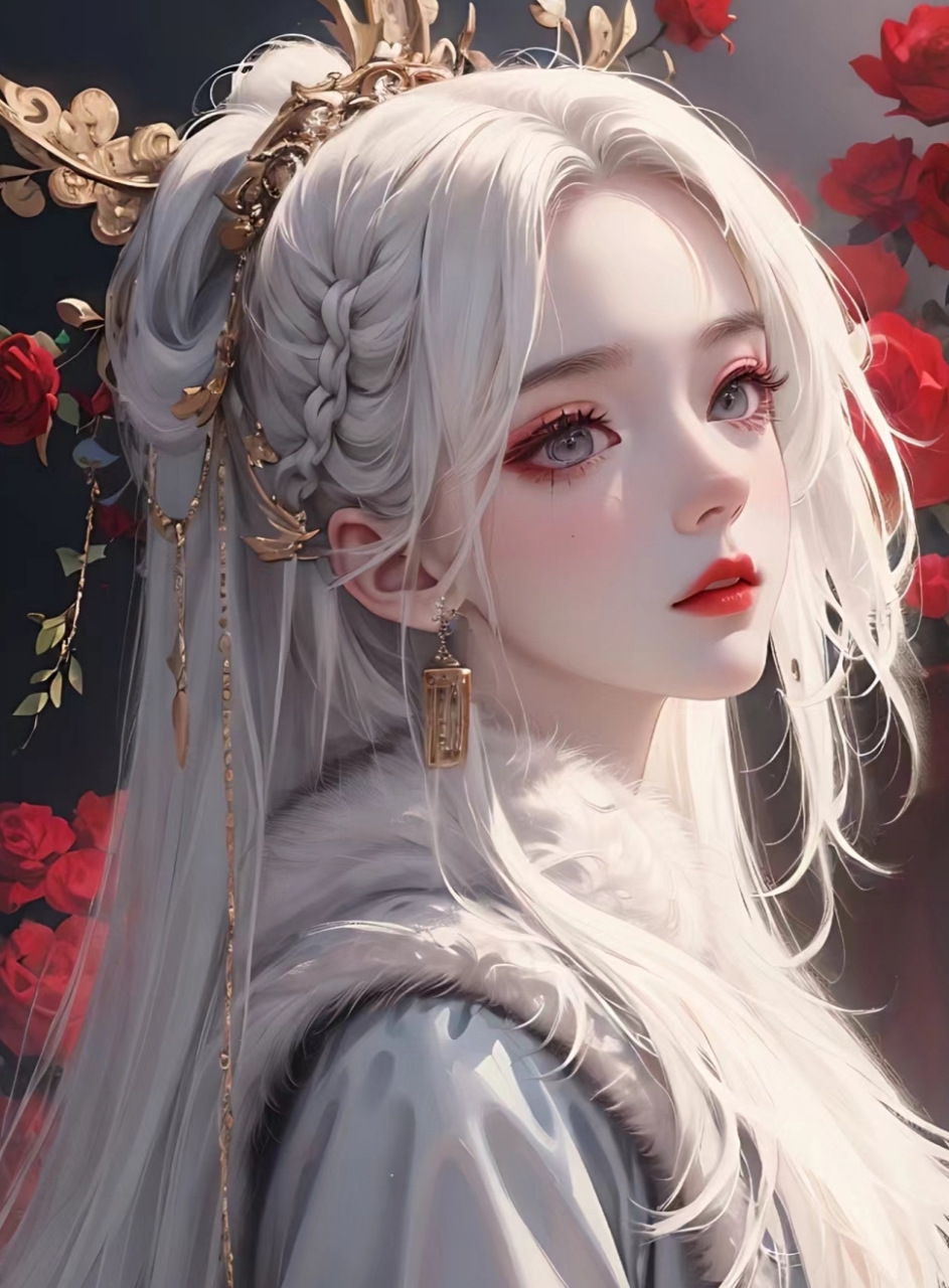 动漫头像# #微信头像# #二次元# #头像# #古风# #ai绘图# #ai绘画