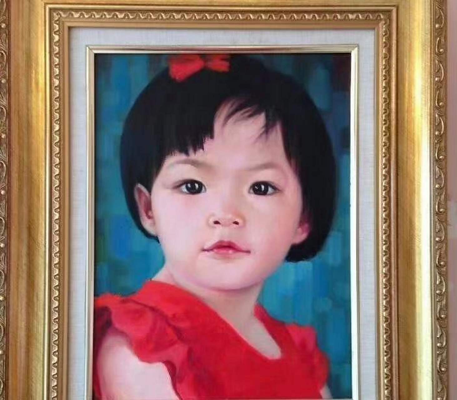 爷爷画的从小到大的王诗龄,每一幅画里都能看出来爷爷对她满满的爱意