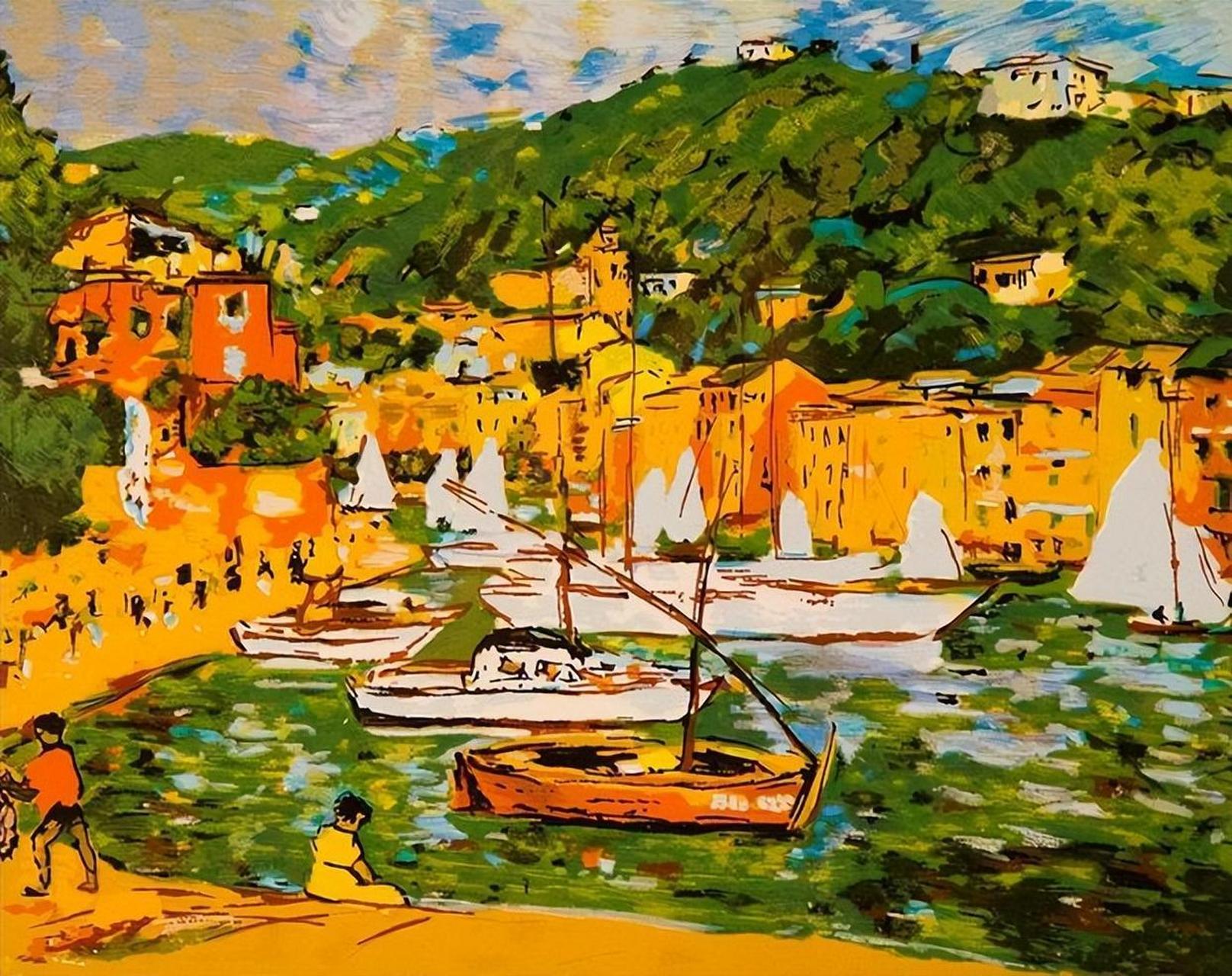 意大利画家michele cascella米歇尔·卡斯切拉 676767 #绘画