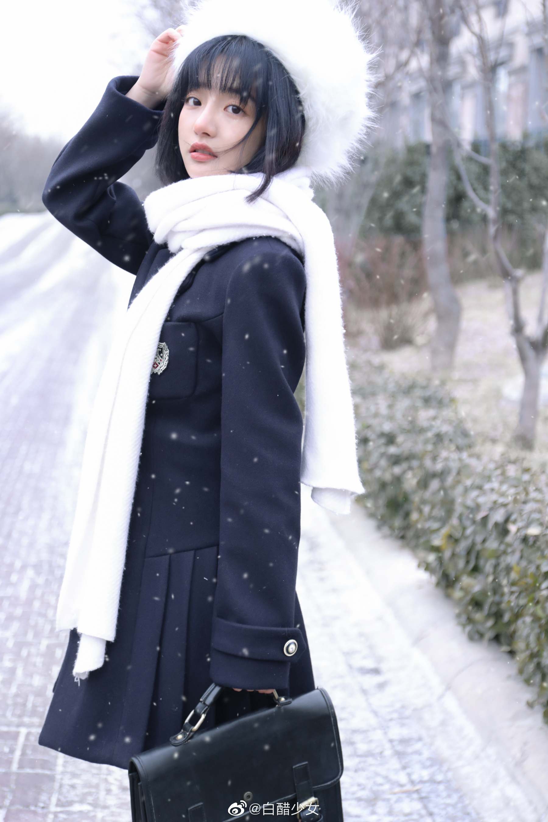 白醋少女清纯系写真组图