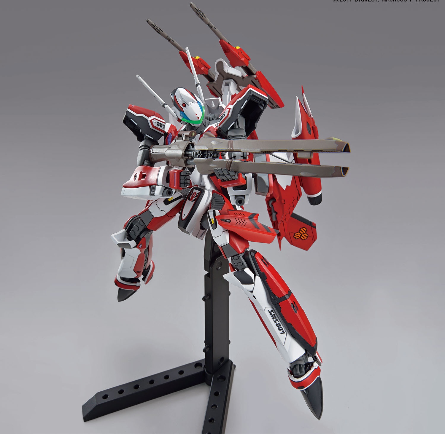 模型欣赏:hg 1/100 yf-29 早乙女·阿尔特机 封绘与官图欣赏