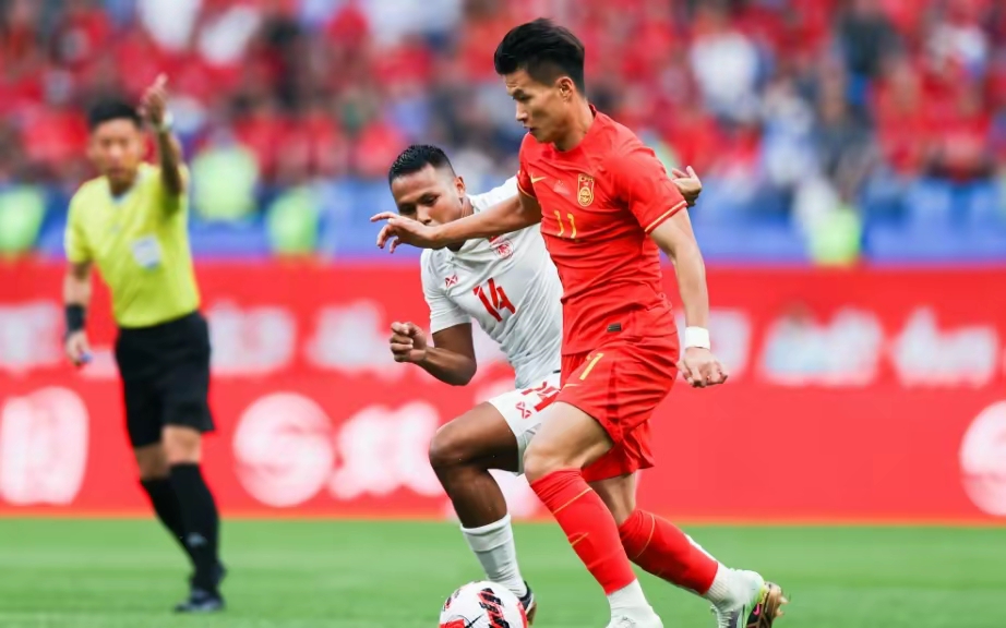 国足4-0缅甸,取得最近10场比赛的首胜