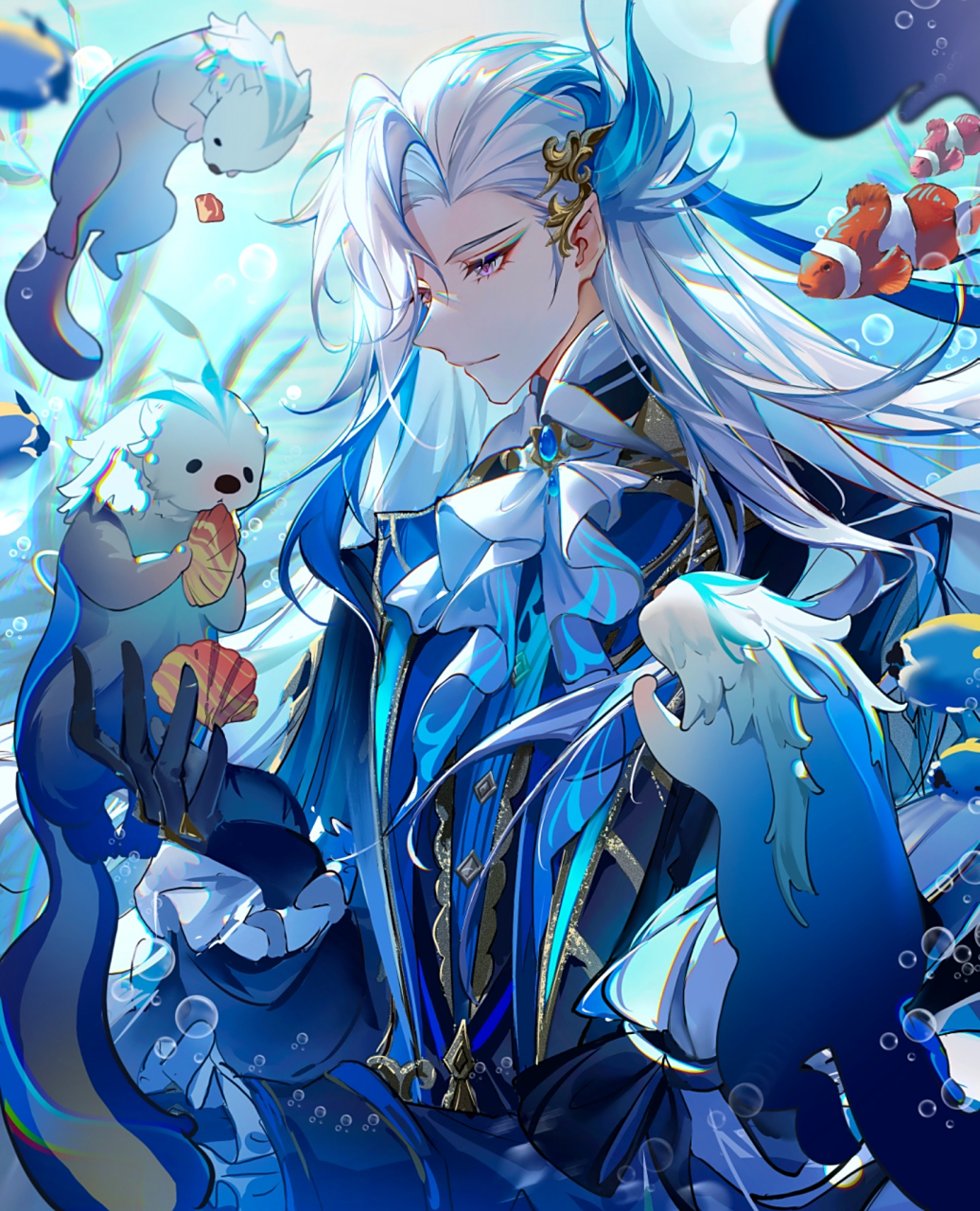 《原神》那维莱特同人图分享,来源:隐世樱.喜欢就点个赞吧!