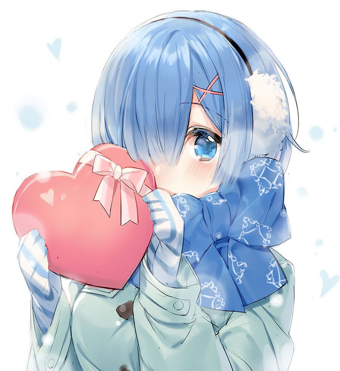 生活# #动漫头像# #头像# 蕾姆真的好可爱喔,(来自阔爱的右友)微笑要