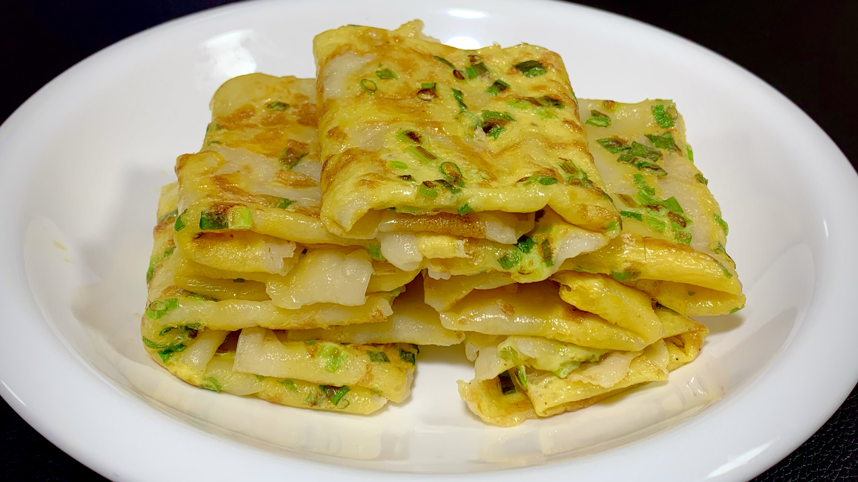 葱花鸡蛋饼，好吃有诀窍，全程手不沾面不揉，葱香浓郁又好吃