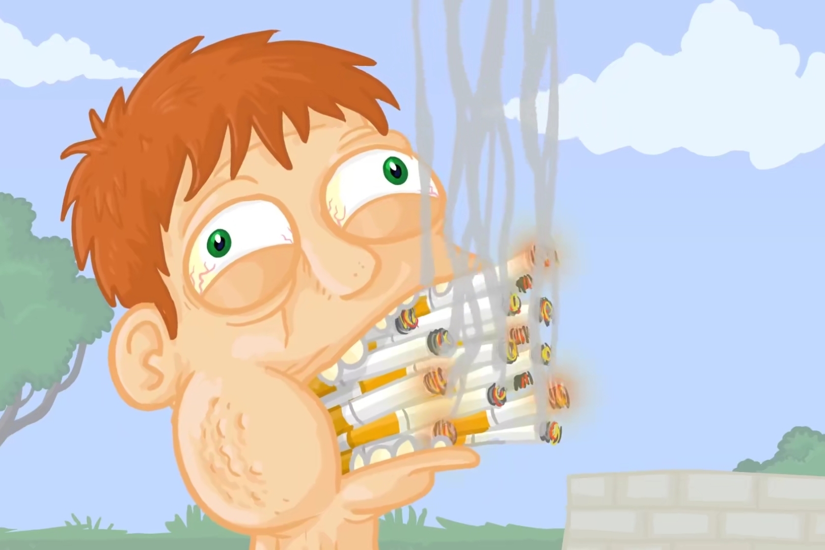 油管7000万播放量的动画短片《请不要虐待你的器官了》