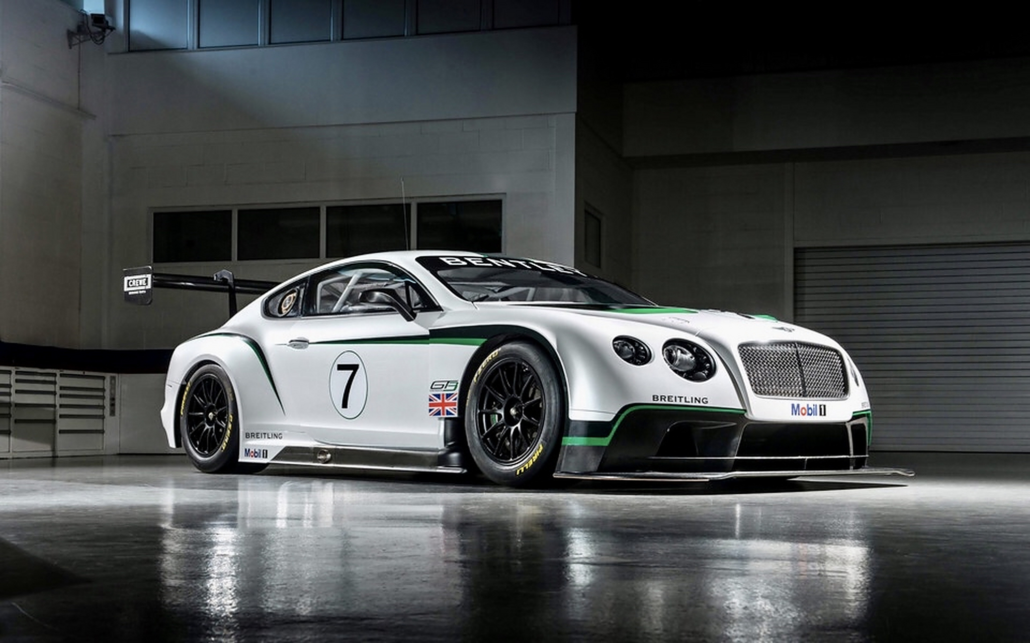 宾利的赛车有人见过吗?