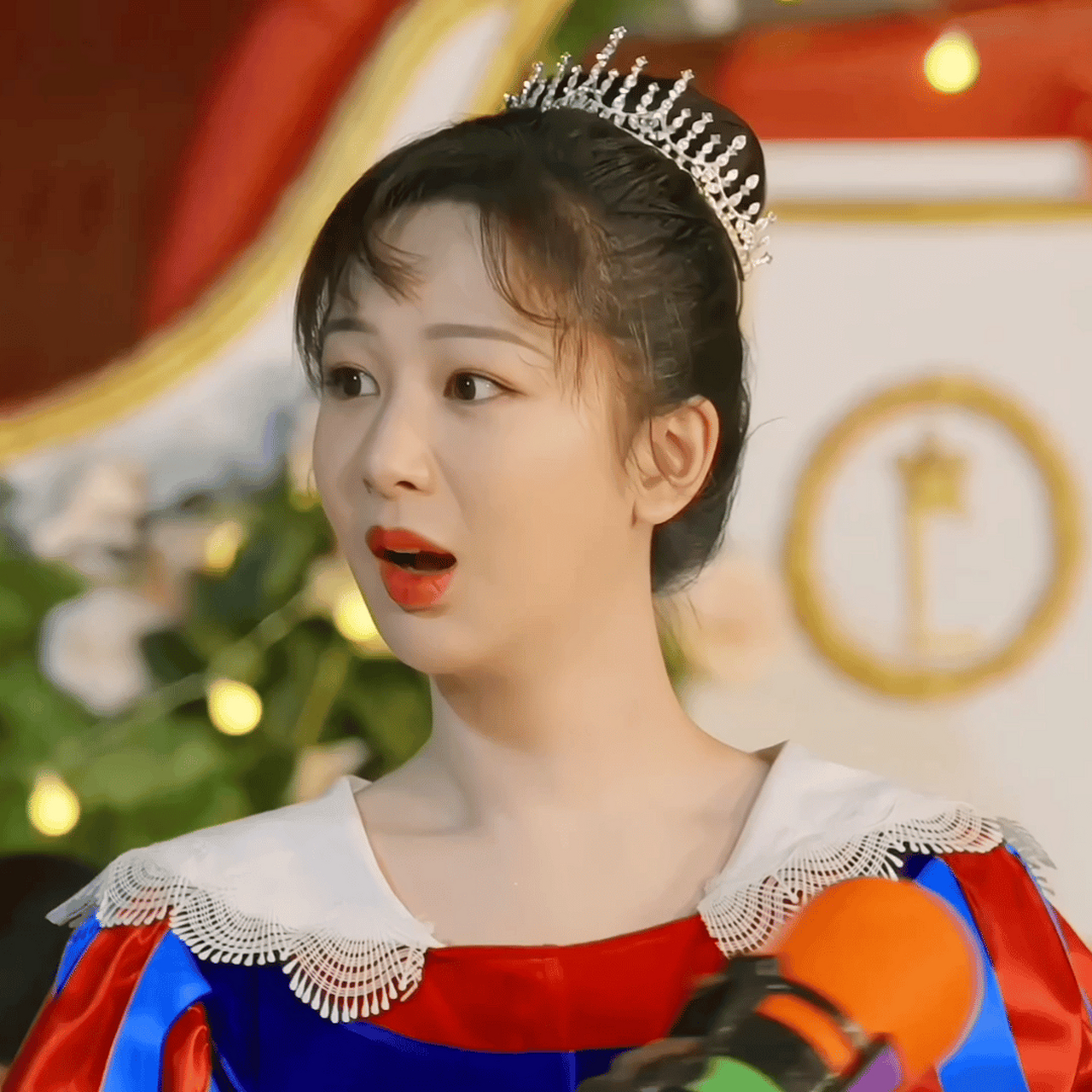 杨紫# 笨蛋美女杨紫也是个游戏小白#白雪公主