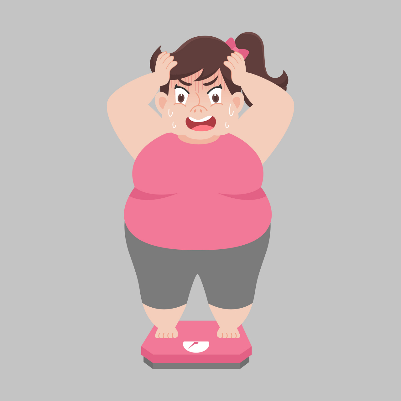 人们可以这样描述我的行为:久坐不动,吃甜食.