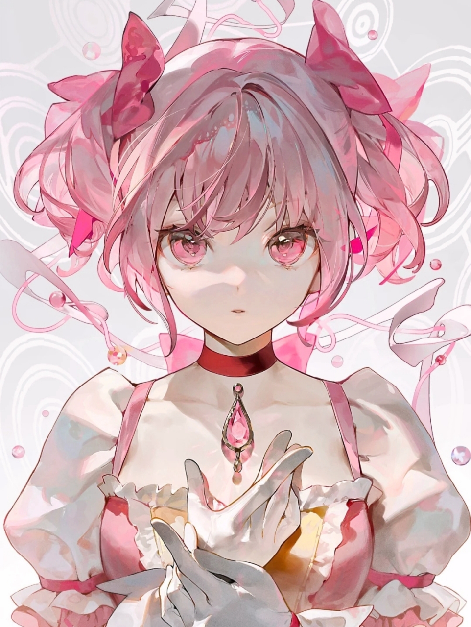 魔法少女小圆——鹿目圆[亲吻][亲吻]#二次元# #动漫#  玻璃宝石般的