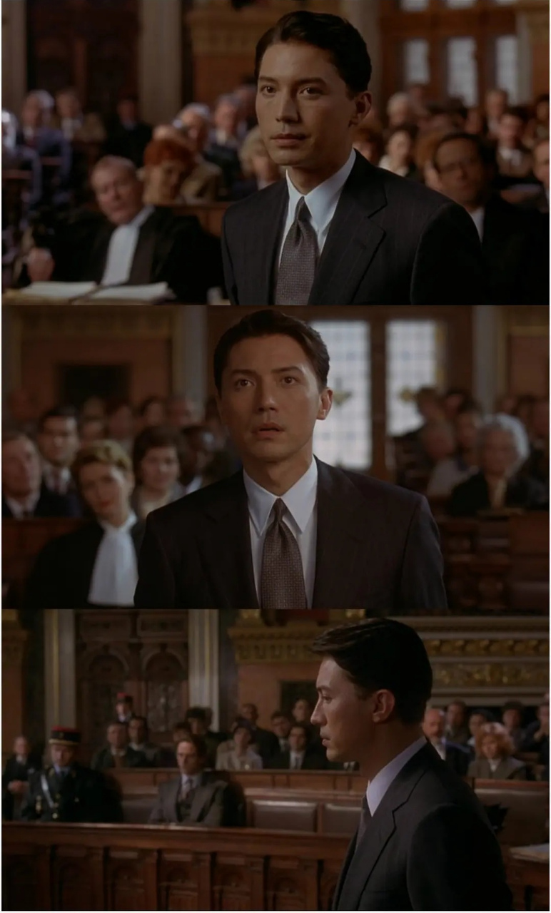 终于把闻名已久的电影《蝴蝶君》找来看了.  尊龙真的好绝!