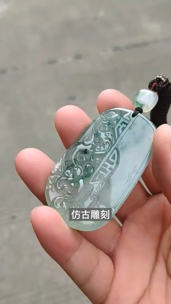 古香古色的仿古龙凤牌 古朴大气 寓意龙凤呈祥