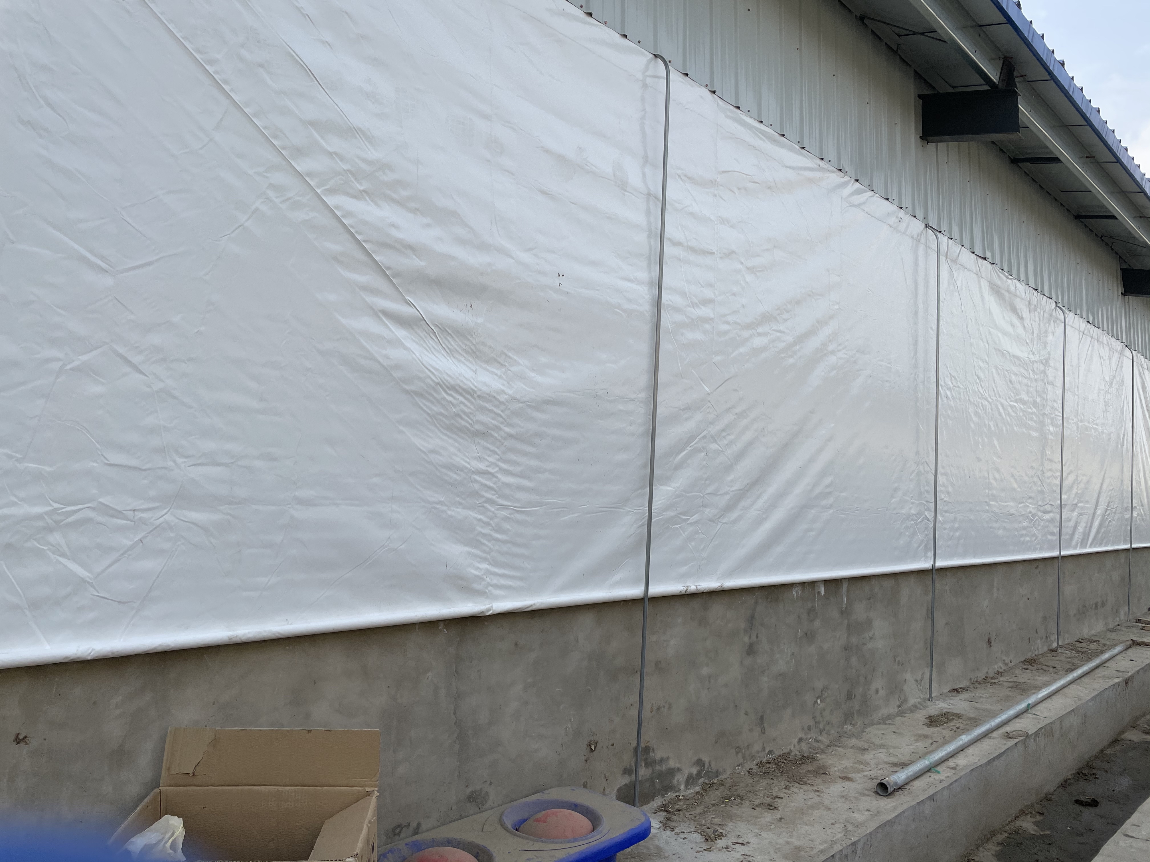 养殖场卷帘布套装