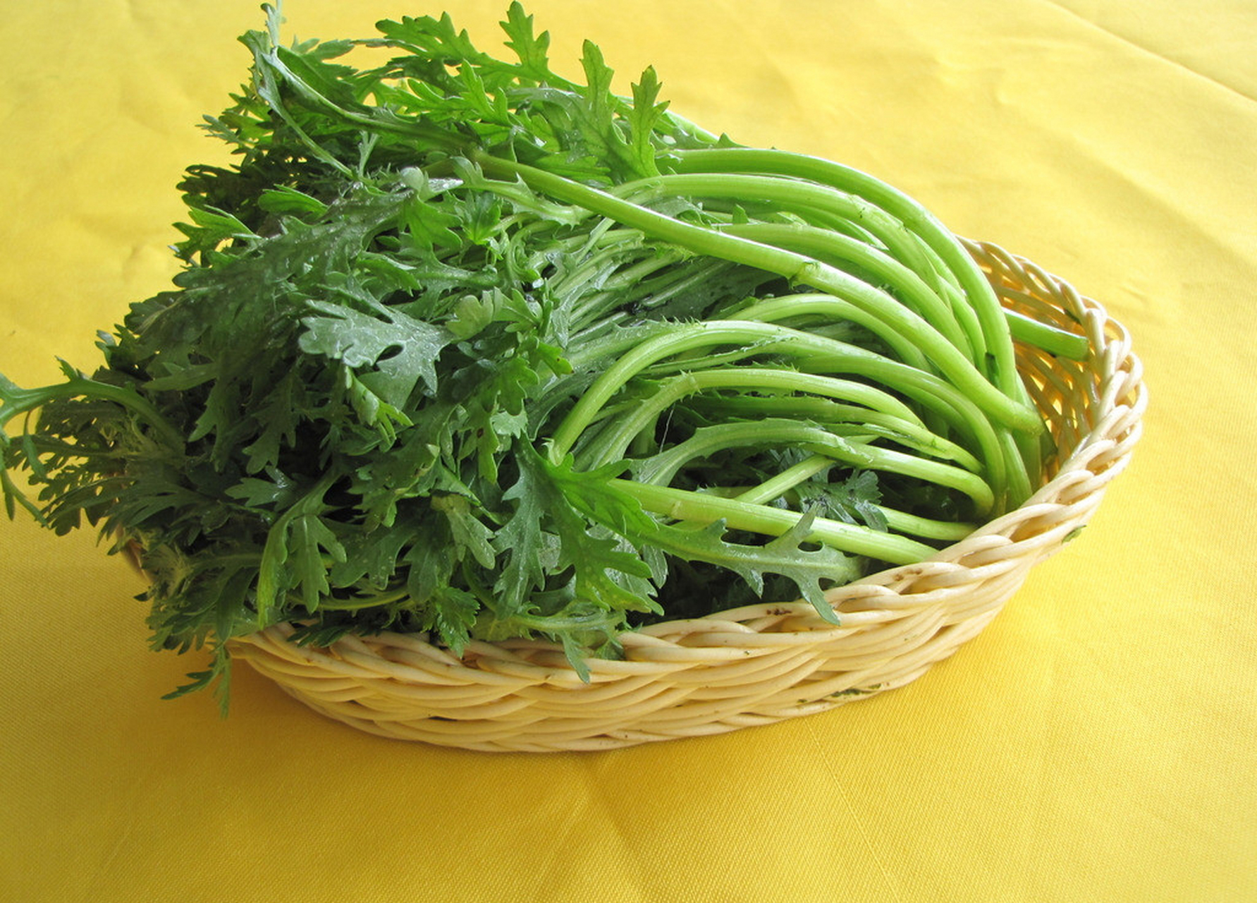 这几种野菜是"养肝的法宝""肝病的克星"②  2,茼蒿 茼蒿对肝脏有好处.