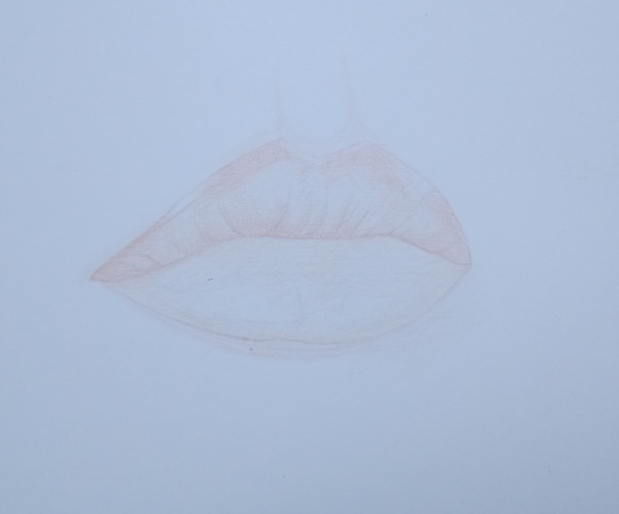 彩铅嘴唇的画法