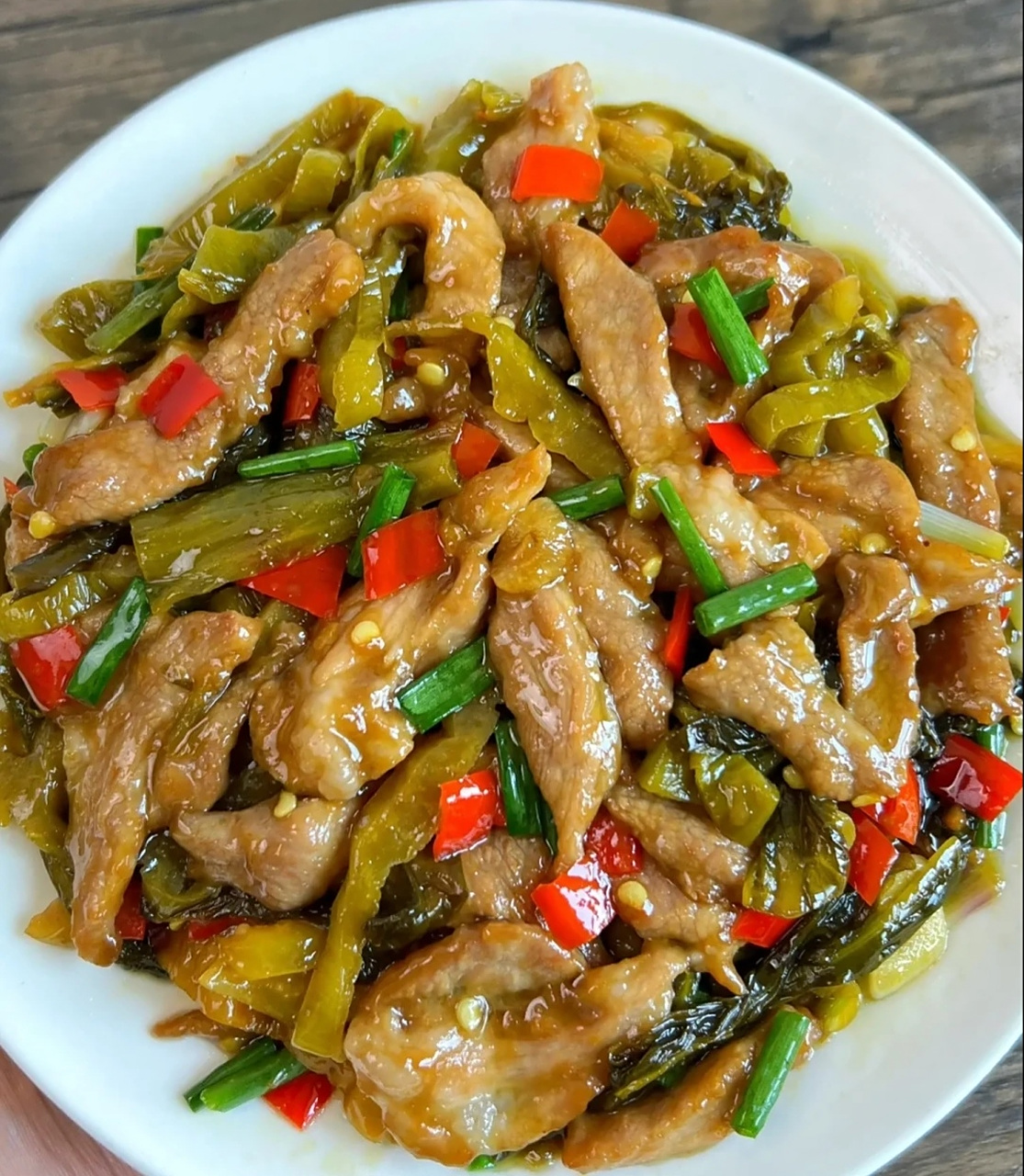 下饭菜——酸菜炒肉