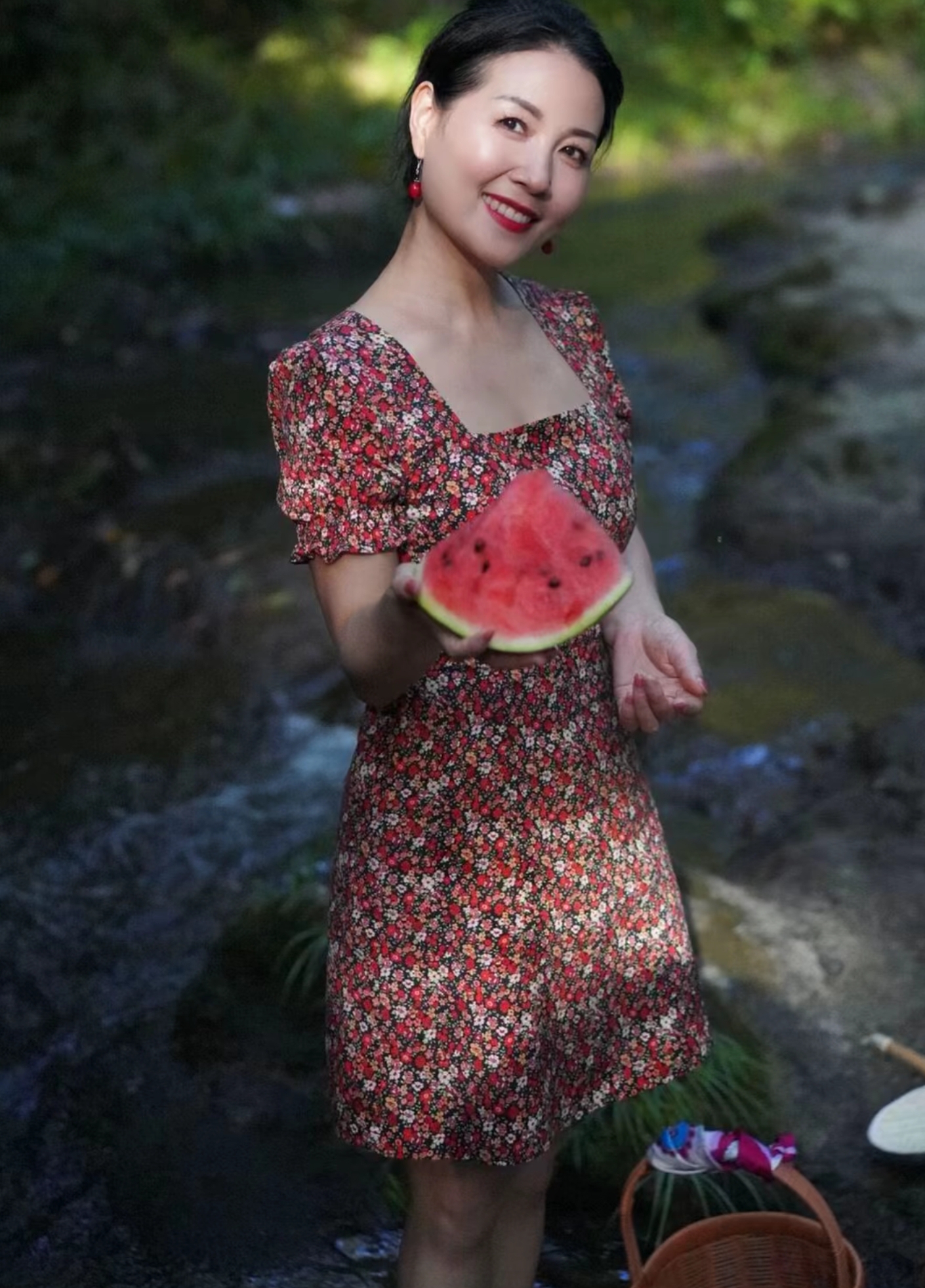 自己很喜欢这样的田园生活,无忧无虑,安静祥和,少