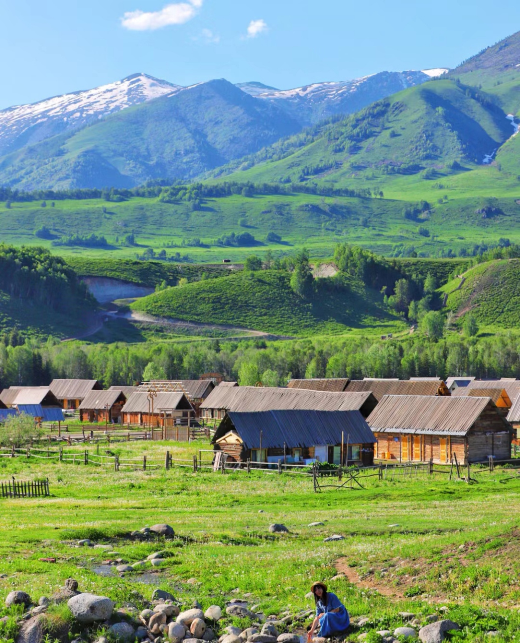 来之前低估了禾木的夏天,被美到失语,有趣的人生,一半是山川湖海.