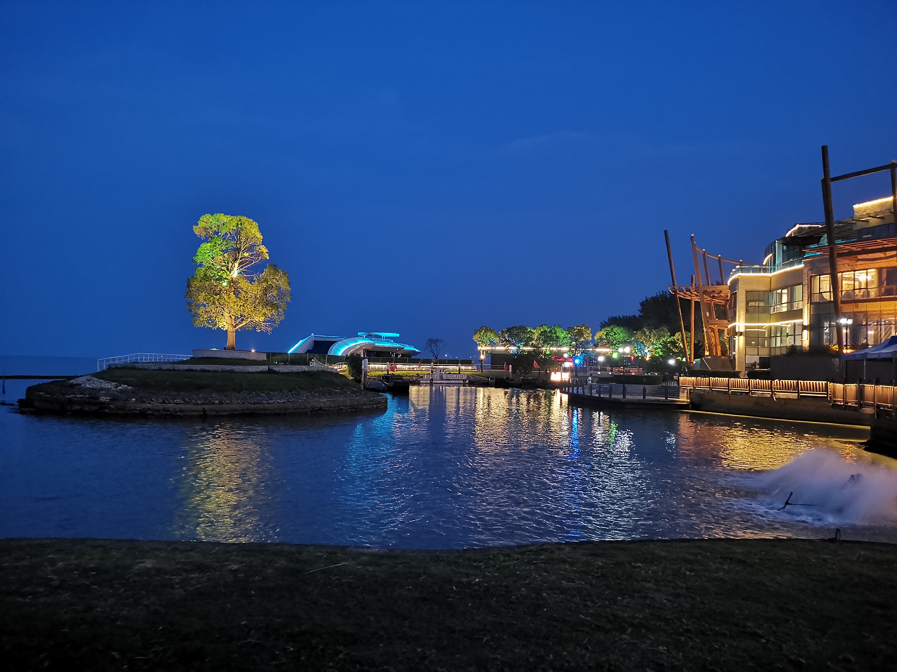 常州西太湖夜景图片图片