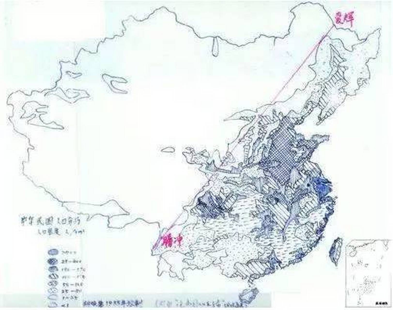 胡焕庸线以西vs澳大利亚 谁生存条件更强点