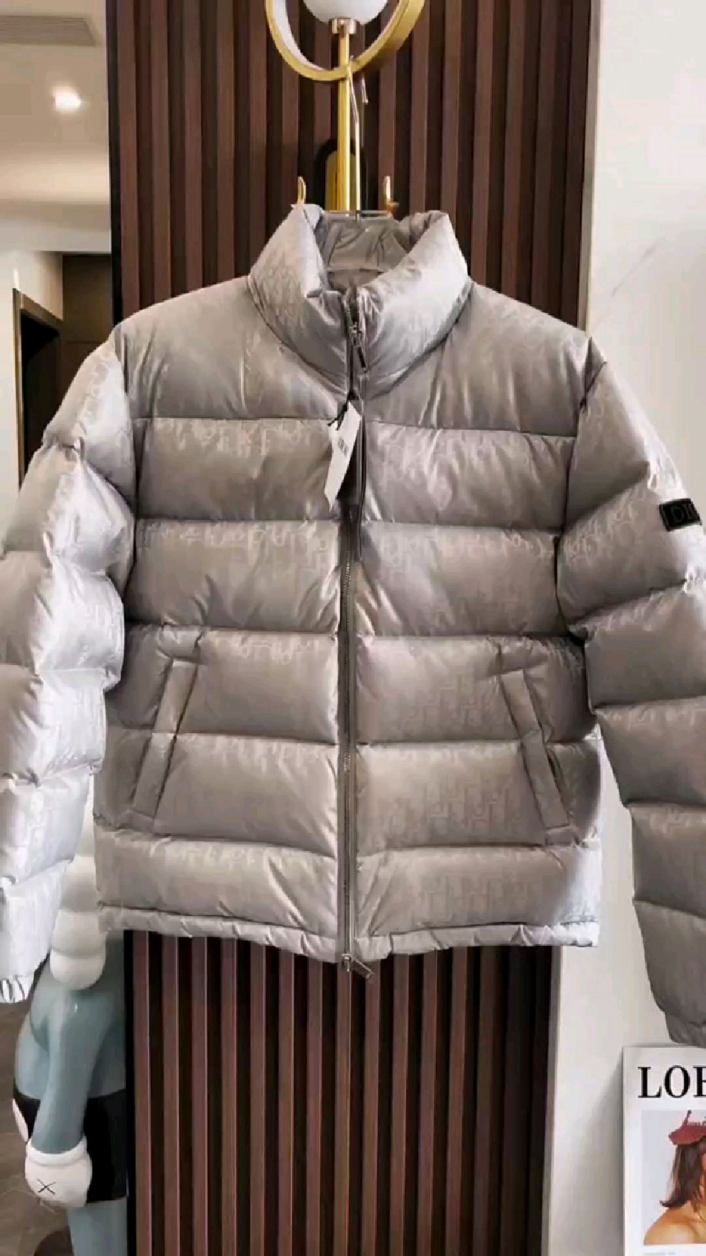 迪奥秋冬新品老花logo外套羽绒服细节展示来啦