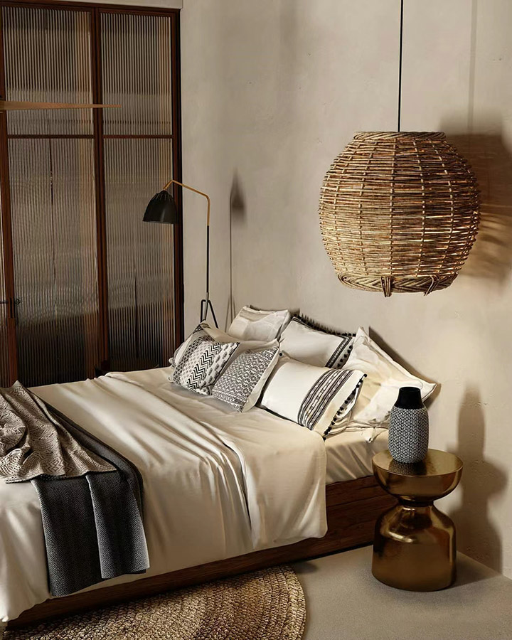 一眼万年的侘寂风卧室,做梦都想拥有一间