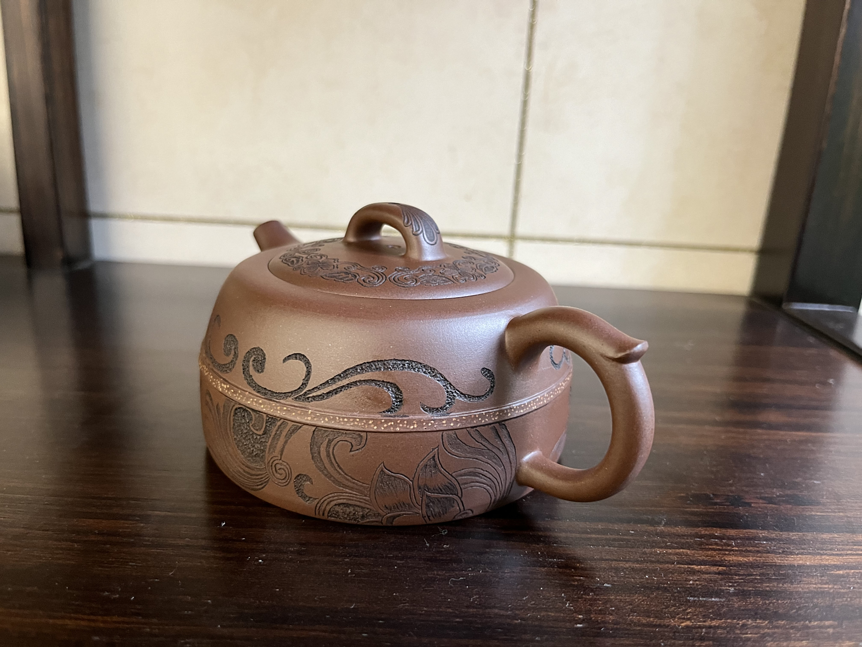 宜兴紫砂壶# #全手工