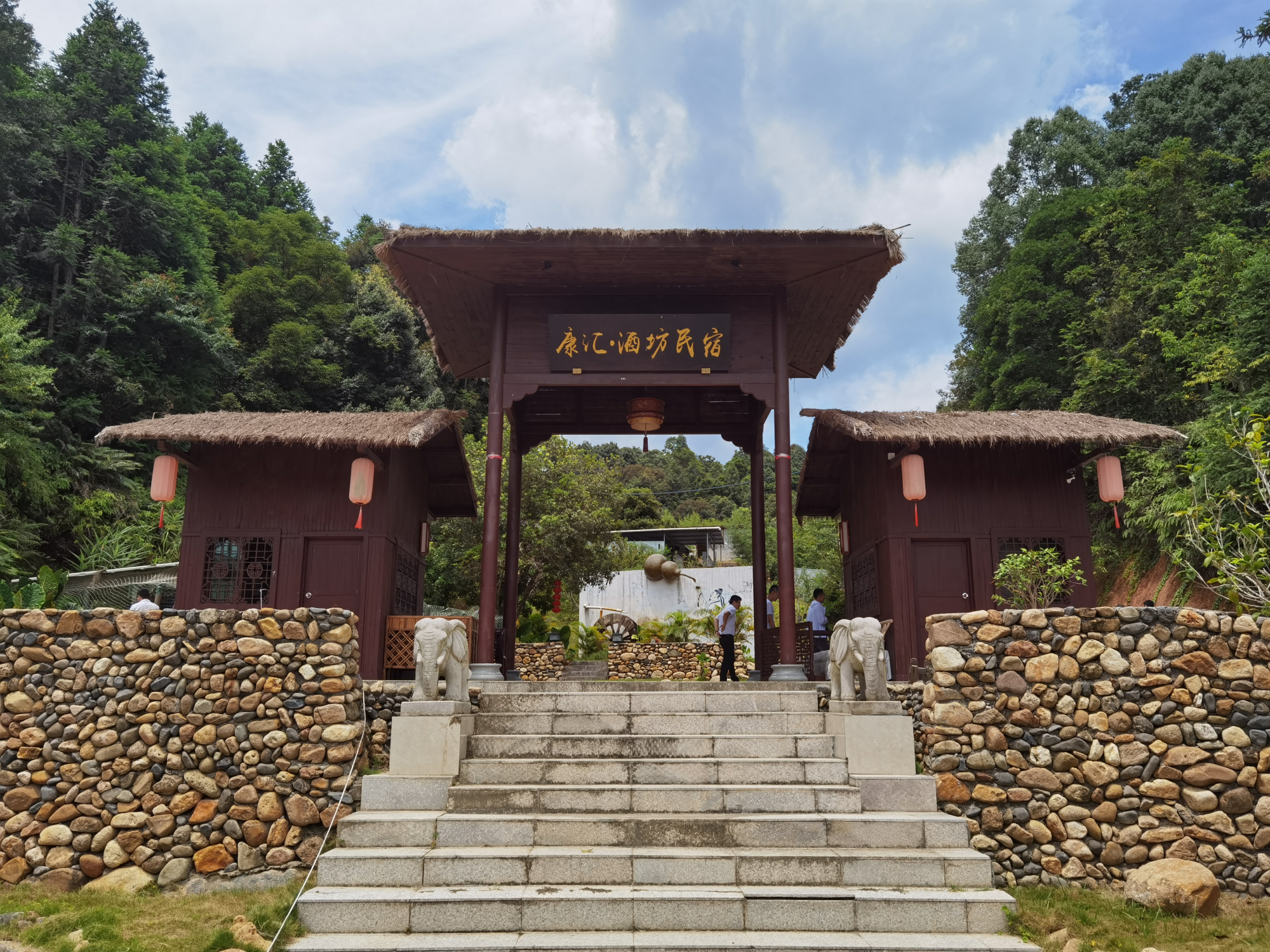 东源县康禾镇曲龙村景点掠影