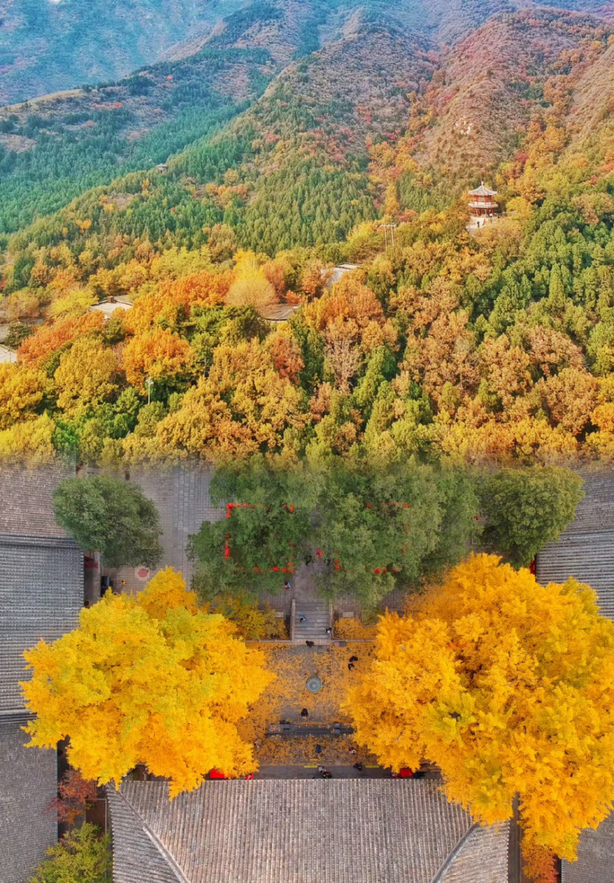 红螺山资福寺图片