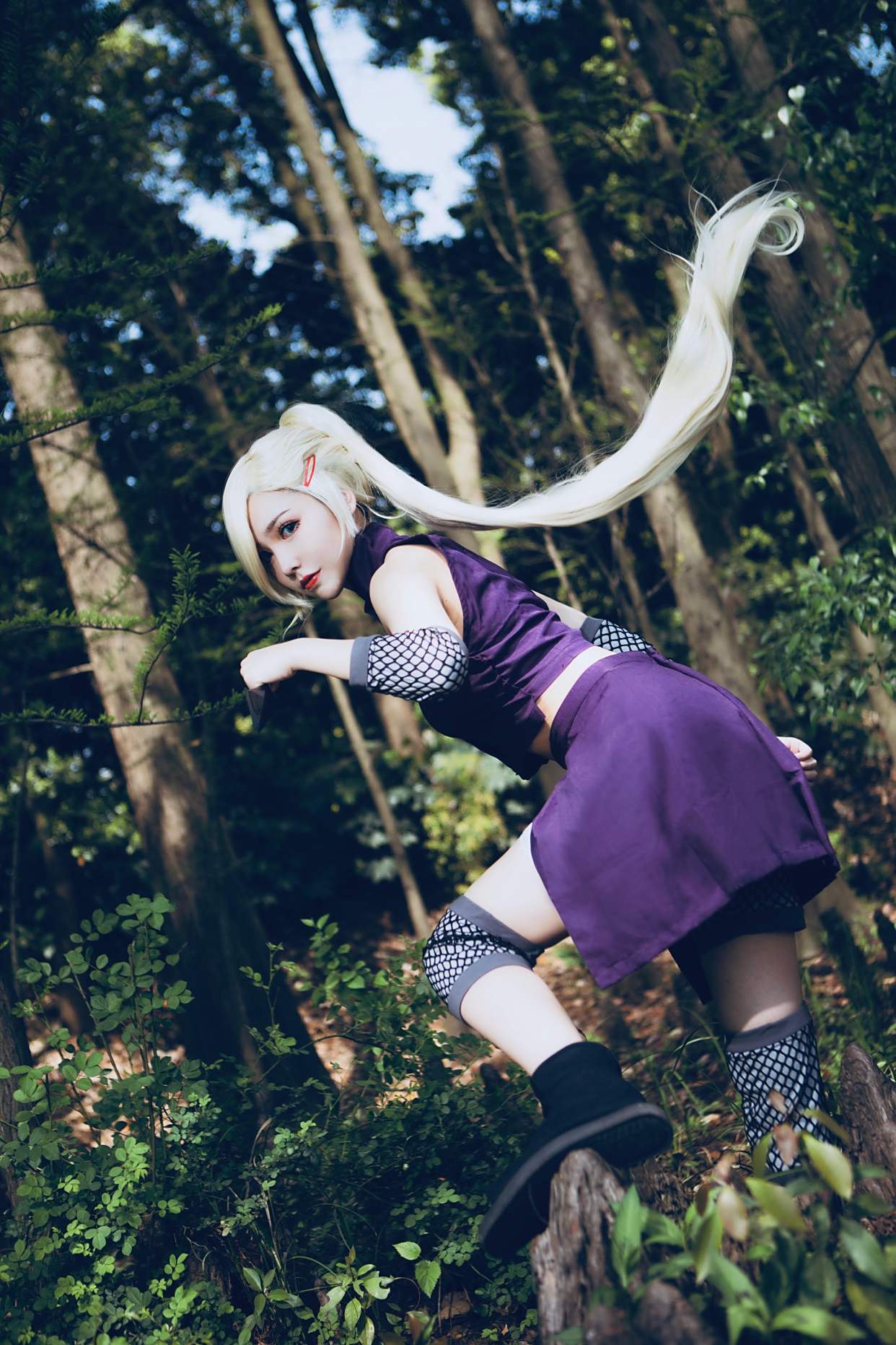 《火影忍者》cos:这个井野好可爱呀,爱了爱了