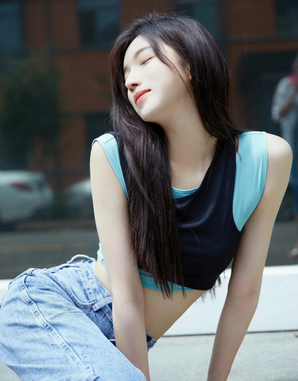 校花美女肖雨sylvia,出生于1999年11月10日,来自中央戏剧学院,天蝎座