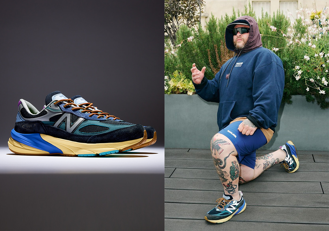action bronson new balance 990v6"lapis lazuli" 亮相