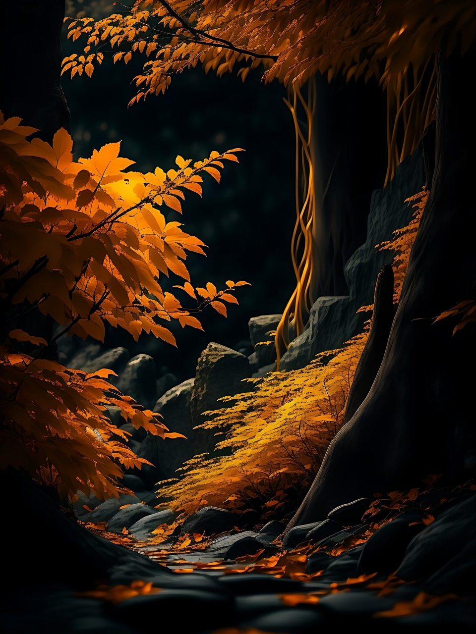 七言绝句抒胸意, 共赏深秋道间情. #传递正能量